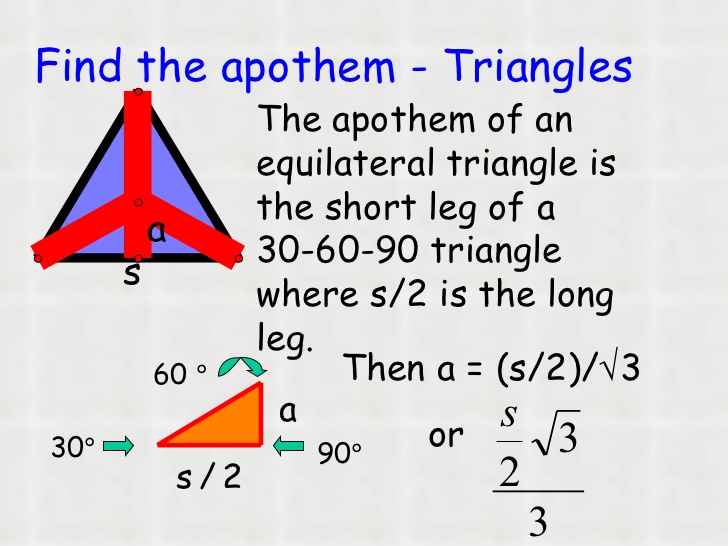 find-the-area-of-an-equilateral-triangle-with-apothem-7-cm-round-to